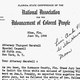 This letter, dated June 30, 1944, from Florida lawyer Harry Moore to the NAACP’s Thurgood Marshall, addresses the nonindictment of Willie James Howard’s killers by a grand jury.